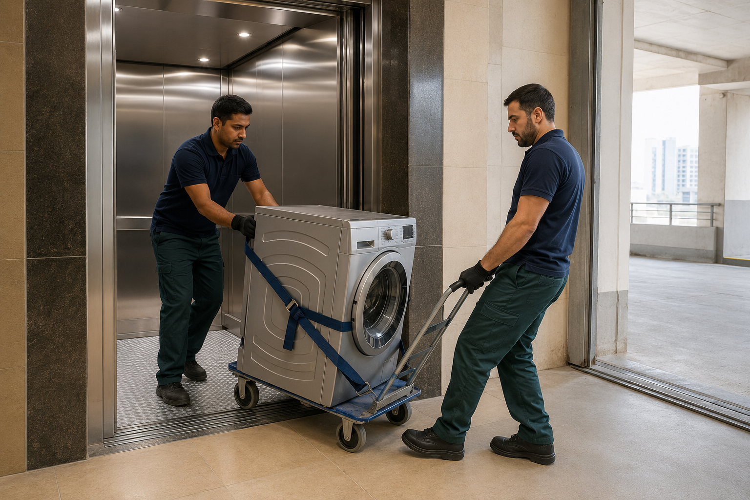 Washing machine and home appliance removal service in Dubai