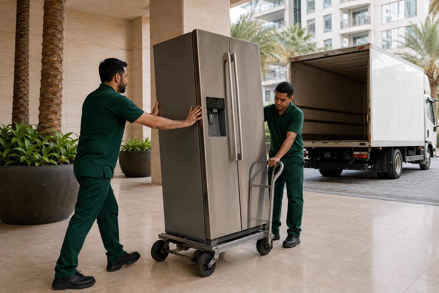Home appliance removal service in Dubai