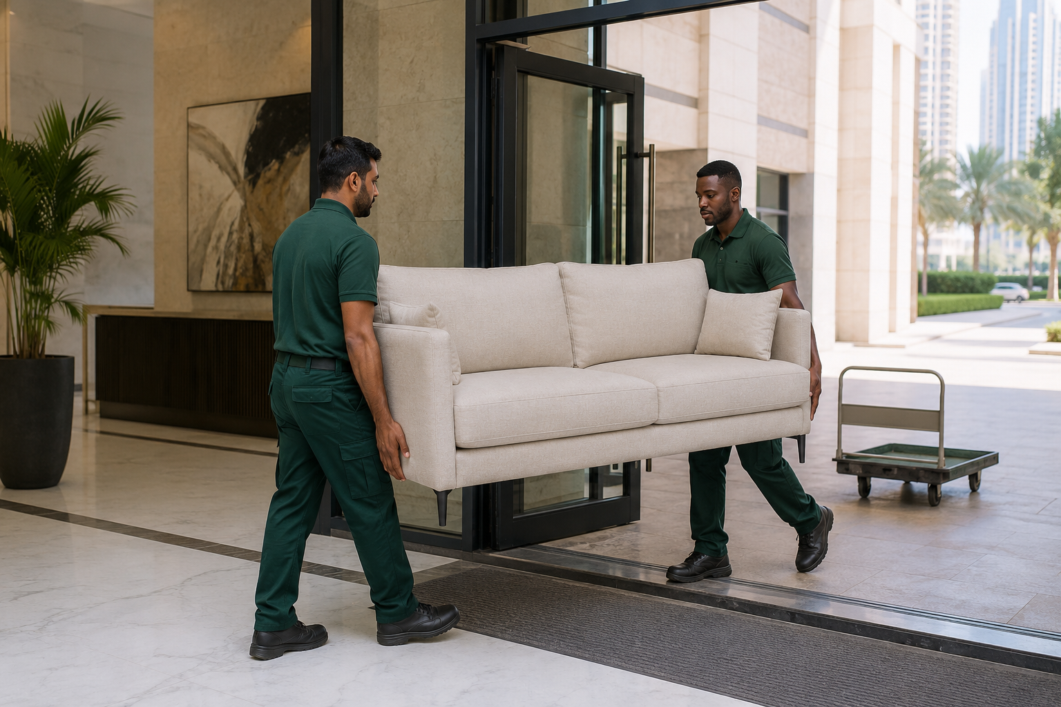 Furniture removal service in Dubai