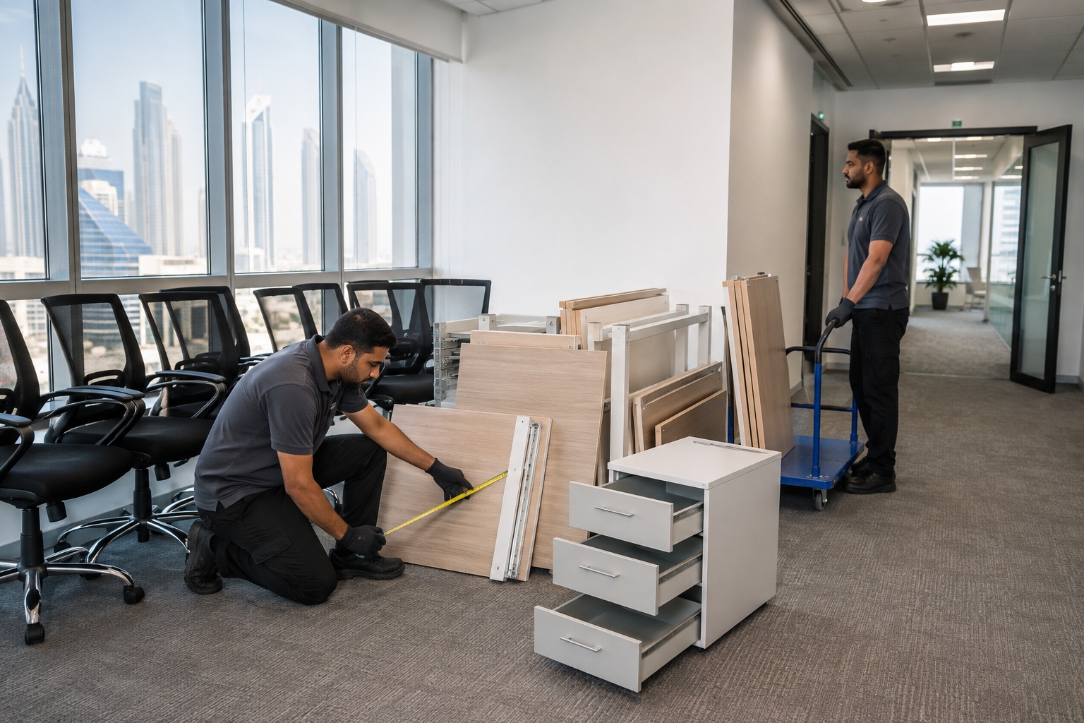 How to Prepare for an Office Pickup