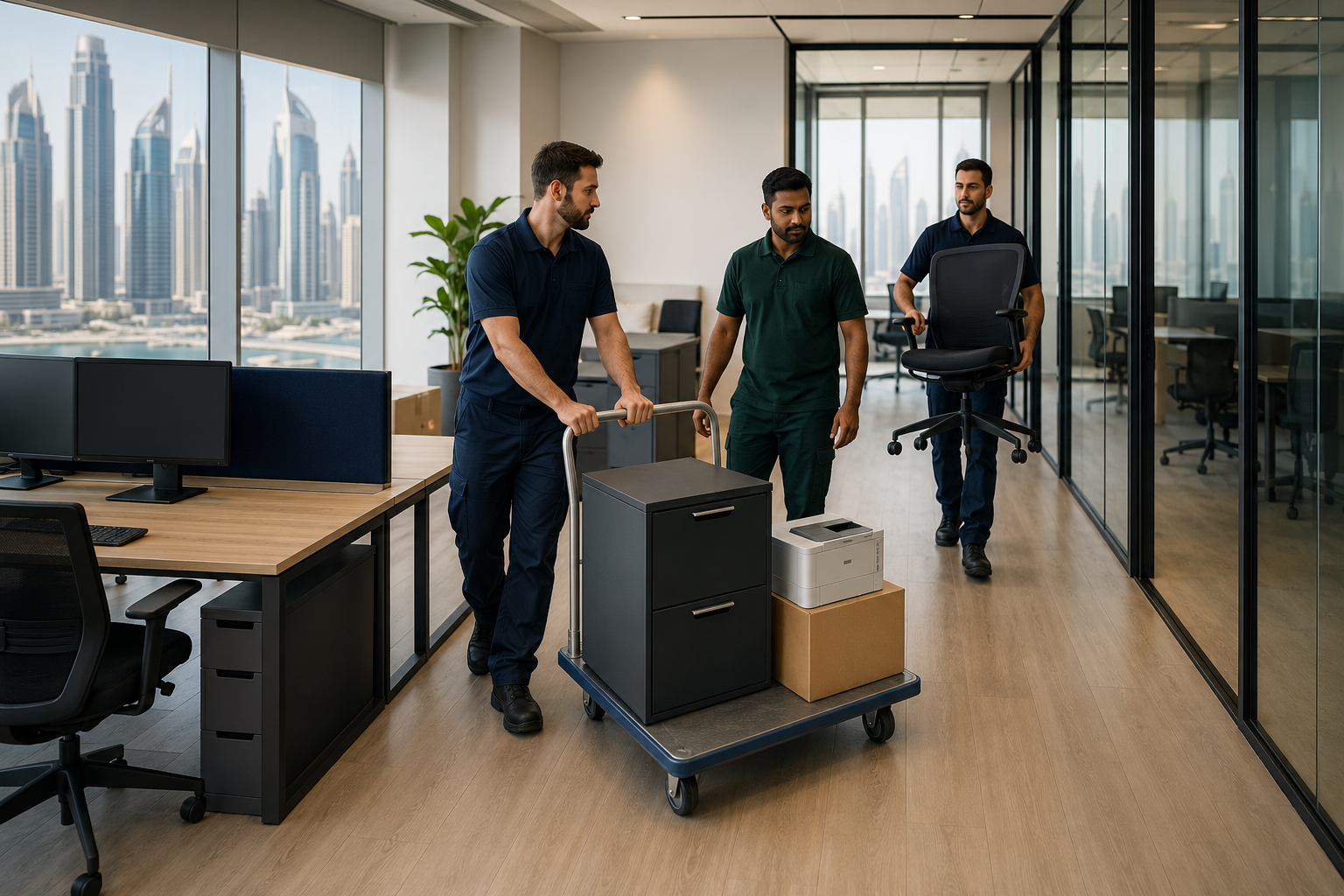 Office junk removal service in Dubai